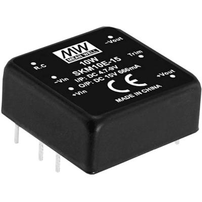MEAN WELL SKM10C-12 DC/DC-convertermodule 833 mA 10 W Aantal uitgangen: 1 x Inhoud 1 stuk(s) MEAN WELL SKM10C-12 DC/DC-convertermodule 833 mA 10 W Aantal uitgangen: 1 x Inhoud 1 stuk(s)