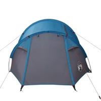 VidaXL Tunneltent 3-persoons waterdicht blauw - thumbnail
