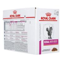 Royal Canin Veterinary Renal met rund natvoer kat (in saus) 4 dozen (48 x 85 g) - thumbnail
