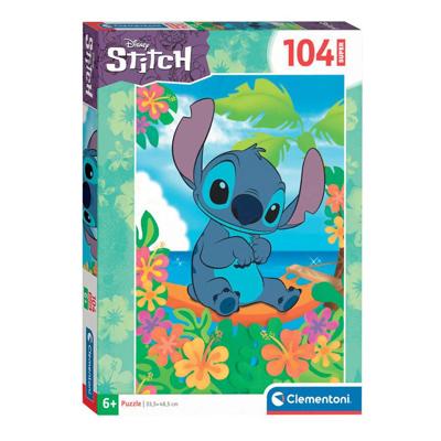 Clementoni puzzel super 104pcs stitch Clementoni puzzel super 104pcs stitch