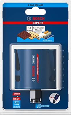 Bosch Accessoires Expert Construction Material gatzaag 67 x 60 mm - 1 stuk(s) - 2608900469 Bosch Accessoires Expert Construction Material gatzaag 67 x 60 mm - 1 stuk(s) - 2608900469