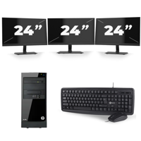 HP L1950g - 19 inch - 1280x1024 - DVI - VGA - Grijs - thumbnail