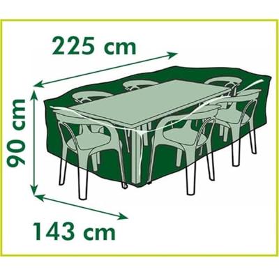 Nature Tuinmeubelafdekhoes voor loungeset afdekking