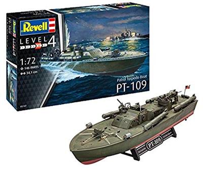 Revell bouwmodel patrol torpedo boat pt-109