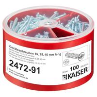 Kaiser Elektro 2472-91 Apparaatschroevenbox 100 stuk(s) - thumbnail