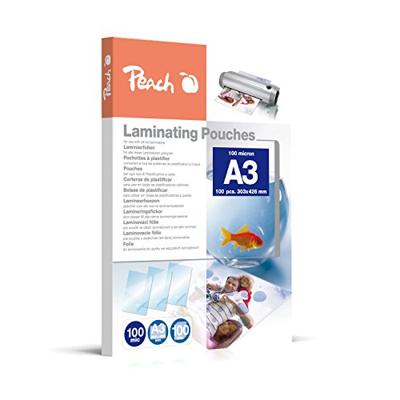 Peach Lamineerfolie 100 Micron A3
