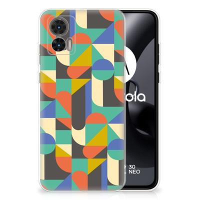 Motorola Edge 30 Neo | TPU bumper | Funky Retro Motorola Edge 30 Neo | TPU bumper | Funky Retro