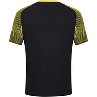 JAKO 6122 T-Shirt Performance - Zwart/Zachtgeel - M - thumbnail