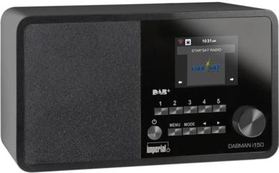 Imperial DABMAN i150 Compacte Hybride Radio voor Internet / DAB+ / FM Zwart - 22-261-00 Imperial DABMAN i150 Compacte Hybride Radio voor Internet / DAB+ / FM Zwart - 22-261-00