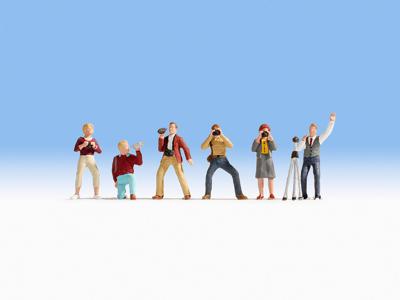 NOCH 36571 N Fotografen figuren Geverfd, Staand