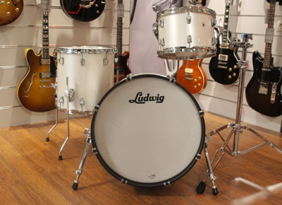 Ludwig LTD NeuSonic Downbeat Silver Silk