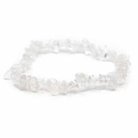 Edelsteen Splitarmband Bergkristal - thumbnail