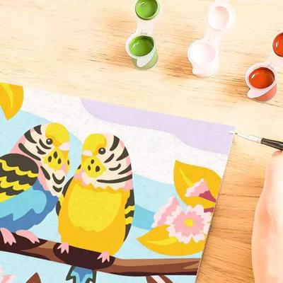 Ravensburger creart schilderen op nummer - papegaaien