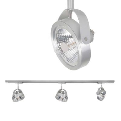 Highlight Railsysteem Trackline 100 cm + 3 Malta spots mat chroom Highlight Railsysteem Trackline 100 cm + 3 Malta spots mat chroom