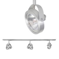 Highlight Railsysteem Trackline 100 cm + 3 Malta spots mat chroom - thumbnail