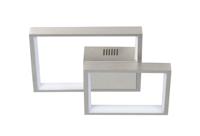 Highlight Design plafondlampPiazza nikkel 32 x 32cm - P6412.30 - thumbnail