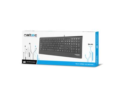 Toetsenbord Natec NKL-1717 Zwart Spaans