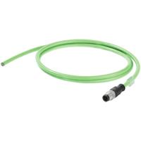Weidmüller 1025940150 Sensor/actuator dataconnector M12 Aantal polen (sensoren): 4 Stekker, recht 15.00 m 1 stuk(s) - thumbnail
