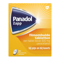 Panadol Zapp 500 mg Filmomhulde Tabletten - thumbnail