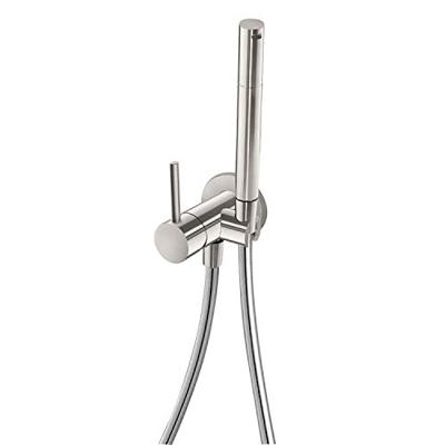 Inbouw Bidetmengkraan Tres Study Exclusive met Doucheslang en Hendel RVS