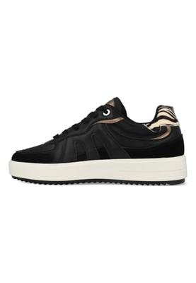Mexx Sneakers Persia Olli MIKE1005243W-1101 Zwart / Bruin-36 maat 36