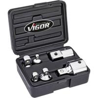 Vigor V1293 Dopsleuteladapterset Aandrijving 1/4 (6.3 mm), 3/8 (10 mm), 1/2 (12.5 mm), 3/4 (20 mm) 1 set(s) - thumbnail