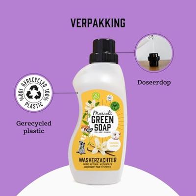 Marcel's Green Soap Wasverzachter katoen & vanille - 750 ml Marcel's Green Soap Wasverzachter katoen & vanille - 750 ml