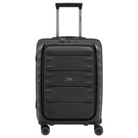 Titan Highlight 4 Wheel Business Trolley S Front Pocket Black - thumbnail