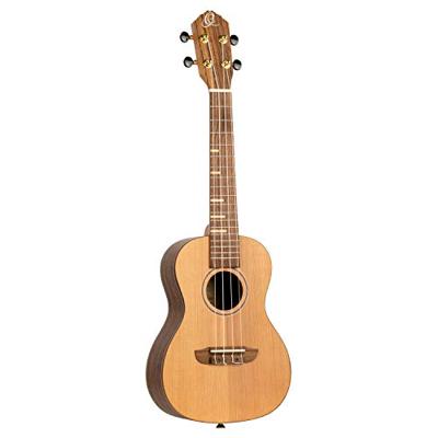 Ortega Timber series RUTI-SO sopraan ukelele ceder met tas