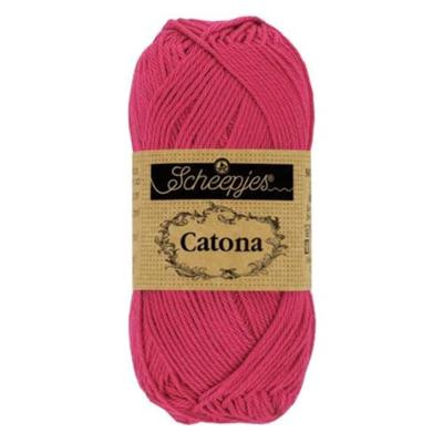 Scheepjes Catona 50g - 413 Cherry - thumbnail