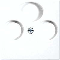 Busch-Jaeger 1743-03-914 Televisie, radio, satelliet Afdekking Busch-balance SI Alpine-wit 1 stuk(s) - thumbnail