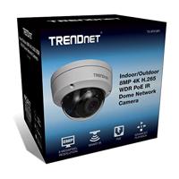 TRENDnet TV-IP1319PI Indoor/Outdoor 8MP PoE Dome netwerkcamera, nachtzicht tot 30 m (98 ft.) IP67 - thumbnail