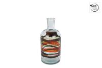 3R Vaas Retro S antique art glas 9x9x19cm - thumbnail