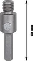 Bosch Accessoires Zeskantopnameschacht voor doosboren met M 16 Zeskantopnameschacht 11 mm, 80 mm 1st - 2608550078 - thumbnail