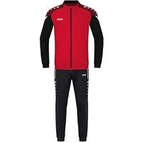 JAKO M9122 Trainingspak Polyester Performance - Rood/Zwart - 4XL - thumbnail