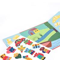 DJECO verplaatsbare stickers rood - thumbnail