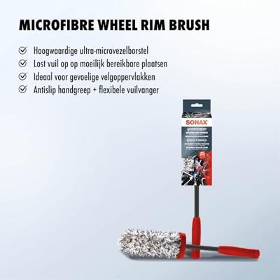 SONAX velgenborstel "microfaser" rim brush microfiber
