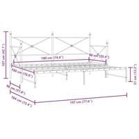 Slaapbank met onderschuifbed zonder matras 90x190cm staal zwart - thumbnail