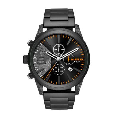 Horlogeband Diesel DZ4469 Staal Zwart 26mm