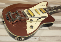 Duesenberg Alliance Bros. Landreth Joey's Guitar, Catalina Sunset Rose - thumbnail