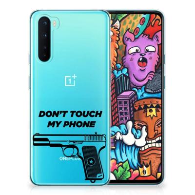OnePlus Nord Silicone-hoesje Pistol DTMP OnePlus Nord Silicone-hoesje Pistol DTMP
