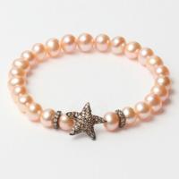 Lancaster JLA-BR-STAR-4-PE 16 mm Dames armband - thumbnail