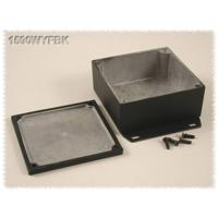 Hammond Electronics 1590WYFBK Universele behuizing 92 x 92 x 42 Aluminium Zwart 1 stuk(s) - thumbnail
