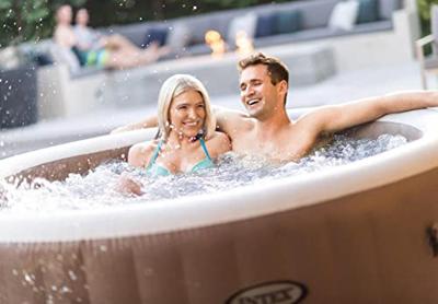 Intex Pure Spa Bubble Therapy 4 persoons opblaasbare spa