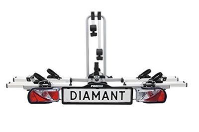 Pro-User Diamant trekhaak fietsendrager 2-fiets ook e-bike - thumbnail