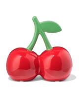 HEMA Spaarpot 15.3x8.4x14.4cm keramiek kersen - thumbnail