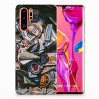 Huawei P30 Pro | Siliconen hoesje | met foto Badges - thumbnail