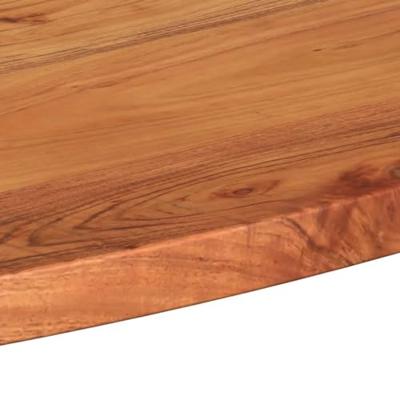 Tafelblad ovaal 100x50x3,8 cm massief acaciahout