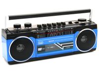 Draagbare Bluetooth Radio Trevi RR 501 BT Blauw Zwart/Blauw - thumbnail