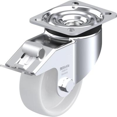 Blickle LK-PO 100G-1-FI Zwenkwiel met rem Wieldiameter: 100 mm Draagvermogen (max.): 280 kg 1 stuk(s) Blickle LK-PO 100G-1-FI Zwenkwiel met rem Wieldiameter: 100 mm Draagvermogen (max.): 280 kg 1 stuk(s)